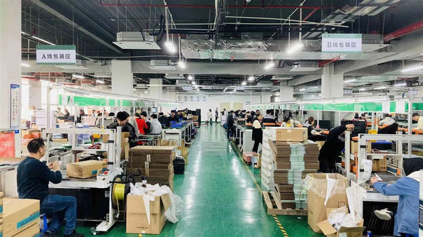 Shenzhen ShengShi TianHe Electronic Technology Co., Ltd. línea de producción del fabricante