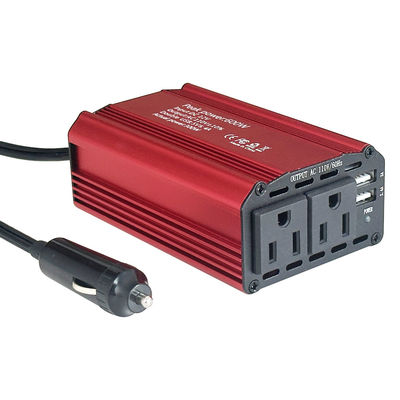 Un buen precio. Universal Socket Car Power Inverter 300W 12V 220V Modified Sine Wave Converter Adapter for Laptop Phone USB Charging en línea