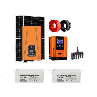 Un buen precio. Conjunto completo de sistemas solares de 10 kW con almacenamiento en batería CE Rhos Fcc Certificado en línea