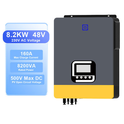 Un buen precio. 8.2kW Inversor solar híbrido de 48V MPPT pura onda seno fuera de la red en línea