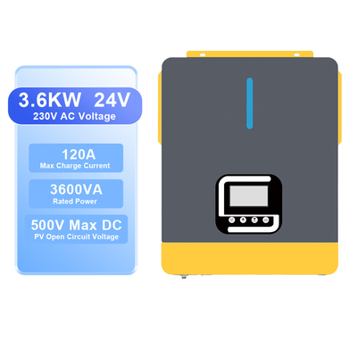 Un buen precio. 3Inversor solar híbrido de.6kW de 48V con MPPT y soporte de plomo-ácido en línea
