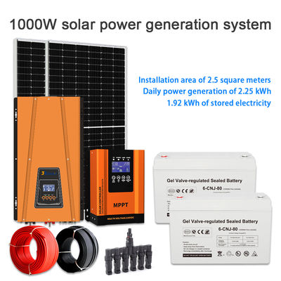 Un buen precio. Construya su sistema solar de 1 kW fuera de la red: una solución de energía totalmente personalizable para su hogar y necesidades únicas (50Hz/60Hz) en línea