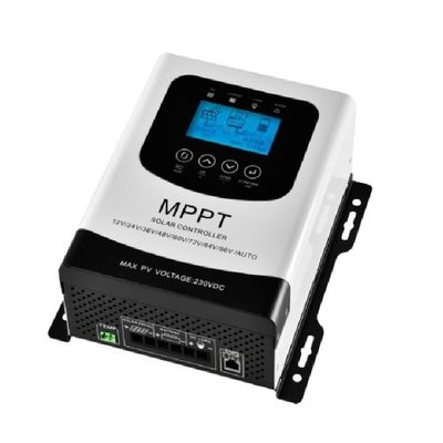 Un buen precio. Control de tensión avanzado MPPT Controlador de carga solar con reconocimiento automático 12V-96V y pantalla LCD en línea