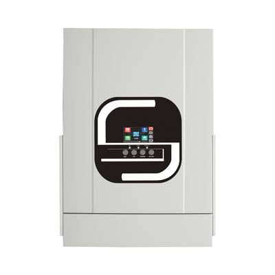 Un buen precio. 3.6KW 6.2KW Doble salida en el inversor solar fuera de la red 24V 48V Inversor solar híbrido de onda senoide pura con controlador MPPT de 120A en línea