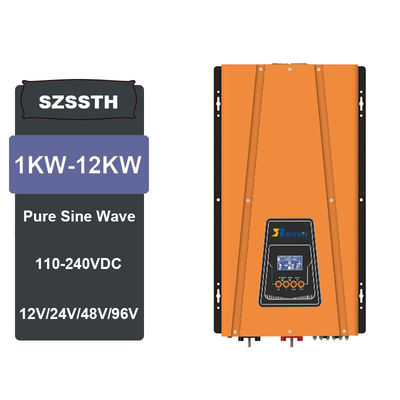 Un buen precio. 3KW 5KW 6KW 8KW 10KW 12KW Inversor de onda senoidal puro 24V 48V a 220V 230V 234V en línea