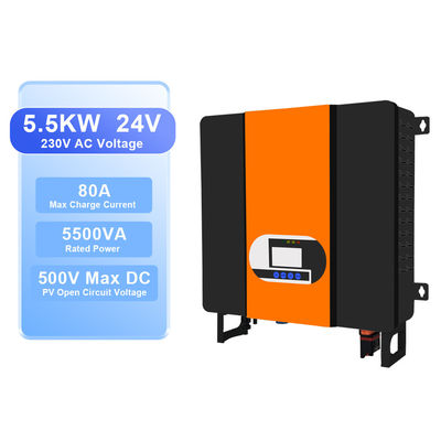 Inversor híbrido solar de 5500W 48V 5.5KW 230VAC con función de monitoreo WIFI