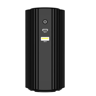 Invertidor de potencia de automóvil de 150w en forma de taza con puerto de carga USB tipo C
