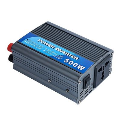 Un buen precio. Inversores de potencia de onda senoidal modificados de 500w 12v DC a 220v AC Convertidor de salida única en línea