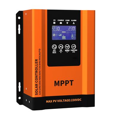 Un buen precio. 30 40 50 60 Amp Controladores de cargadores de paneles solares con controlador de carga WIFI mppt en línea