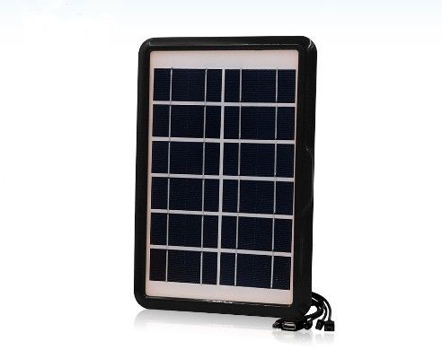 12V 9V 6V 5V 2W 5W Mini luz LED 3W panel solar cargador solar portátil