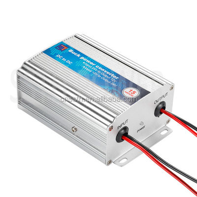 Un buen precio. Convertidor de corriente continua de 24 a 12 V 5a 10a 15a 20a 30a Convertidor de corriente continua descendente en línea