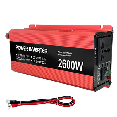 Un buen precio. 1000W 1600W 2300W Power Inverter 12v 24v 48v 60v To 110v 220v Pure Sine Wave Car Solar Inverter Output Frequency 50Hz/60Hz en línea