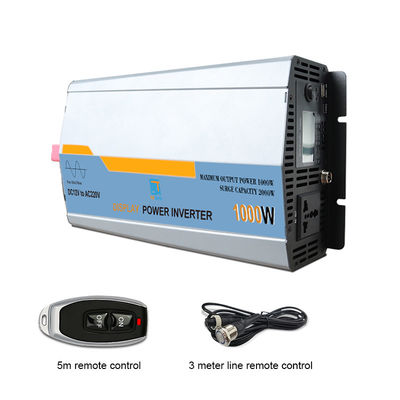 Un buen precio. 1000W-3000W Inversor de potencia de onda sinusoidal pura para batería de automóvil de salida única en línea