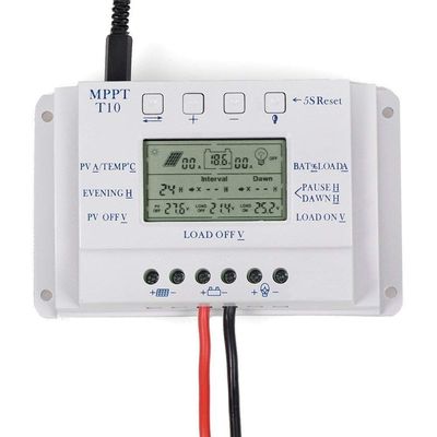 10A - 60A Controlador de carga solar inteligente con tecnología 12A y MPPT
