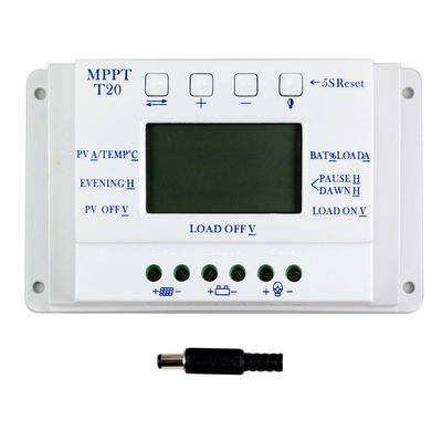 Control de carga solar de alta tensión solar de 12 V 24 V MPPT 20A 30A 40A