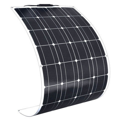 Un buen precio. 156*156 Paneles solares curvos de 100 vatios para aplicaciones de energía solar en línea