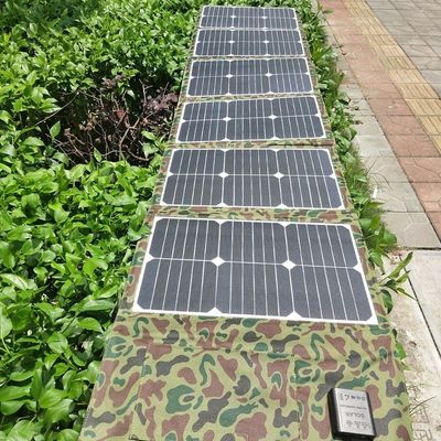 Un buen precio. Panel solar plegable portátil 120w 100w Panel solar plegable para senderismo al aire libre en línea