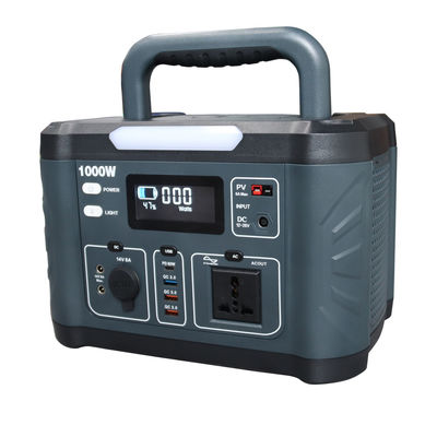 Un buen precio. Estación de energía portátil de onda senoide pura 799.2wh / 1000 Watt Generador solar OEM en línea
