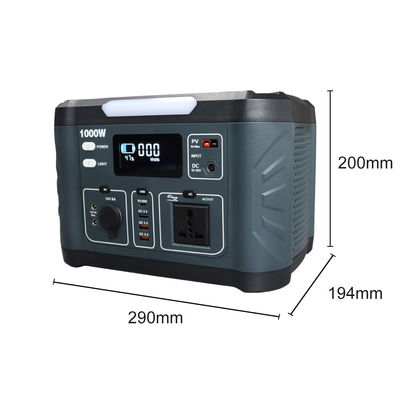 Un buen precio. 3.7V 216000mAh Lifepo4 Estación de energía portátil 799.2wh / 1000w Banco de energía en línea