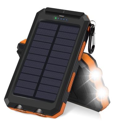 Un buen precio. OEM ODM Banco de energía solar 10000mah Banco de energía solar con batería Li-Polymer en línea