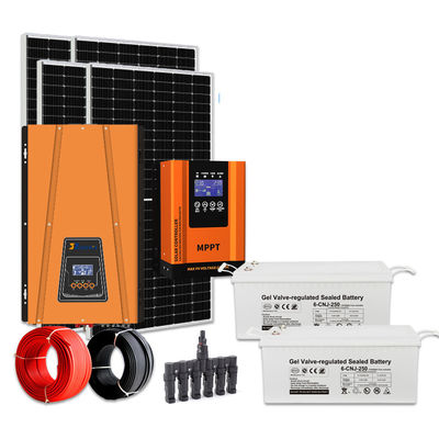 Un buen precio. GEL Batería 5kw Completo de energía solar fuera de la red CE Rhos Fcc Certificado en línea