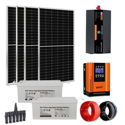 Un buen precio. 50Hz/60Hz 3000W Sistema de paneles solares para el hogar fuera de la red 3kw Inversor Sistema de energía solar en línea