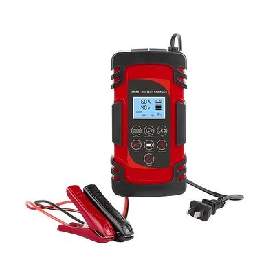 Un buen precio. 12V 24V cargador automático de baterías de automóviles con plomo ácido ABS en línea