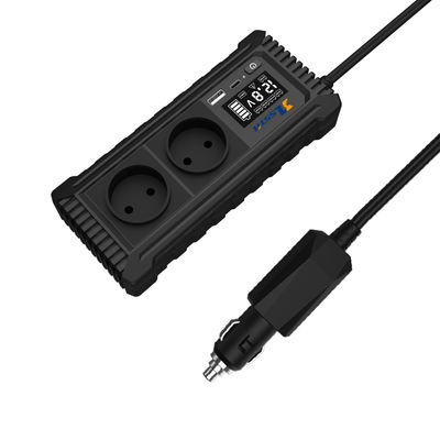 Un buen precio. Invertidor de potencia para automóviles de 12 V CC a 110 V AC 220 V con USB y tipo C en línea
