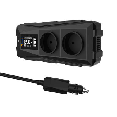 Tamaño compacto 300W 12V DC a AC Inverter de potencia de automóvil con onda senoidal modificada USB y protección contra el sobrecalentamiento