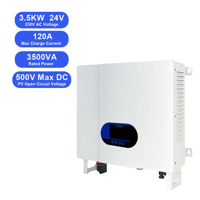 Un buen precio. Controlador solar MPPT 3KW 24V a 110V 220V 230V Inversor híbrido todo en uno para baterías de plomo y ácido en línea