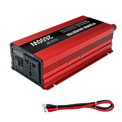 1600W Pico 12V 24V 48V 60V CC a AC Inversor de energía fuera de la red con salida de onda senoidal pura