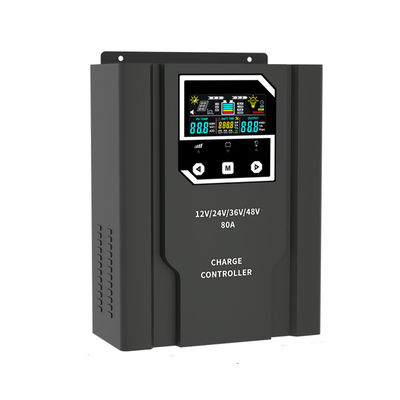 Un buen precio. Regulador solar MPPT de 30A - Controlador de carga inteligente con conmutación automática de 12V a 48V para paneles solares en línea