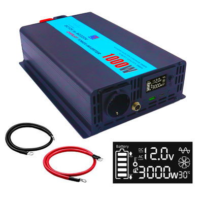 Un buen precio. Inversores de onda sinusoidal pura de alta capacidad con protección avanzada contra sobretensiones, picos de 2000W-16000W en línea