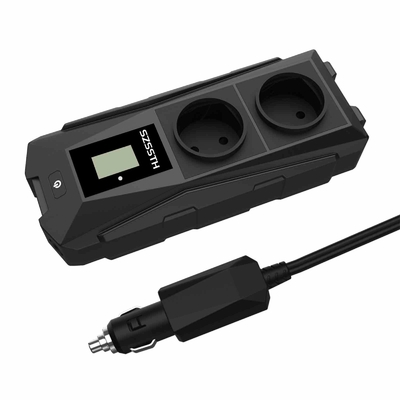 Un buen precio. Inversor para coche portátil y fácil de usar de 12V, 300W, frecuencia de salida 50Hz, 0.4kg para facilitar el transporte y la alimentación en línea