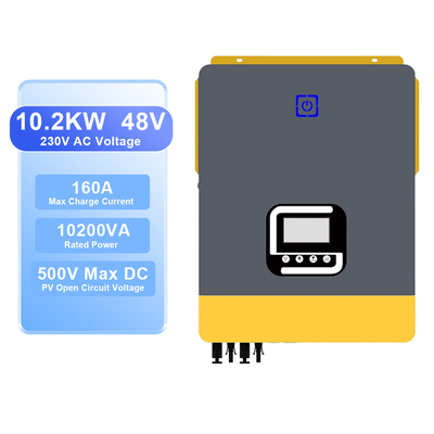 Un buen precio. 10Inversor híbrido solar de 2 kW 48V con MPPT y WiFi en línea
