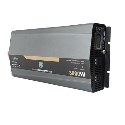 Inversor de potencia de onda senoidal pura de 3000W 12V/24V 110V/220V