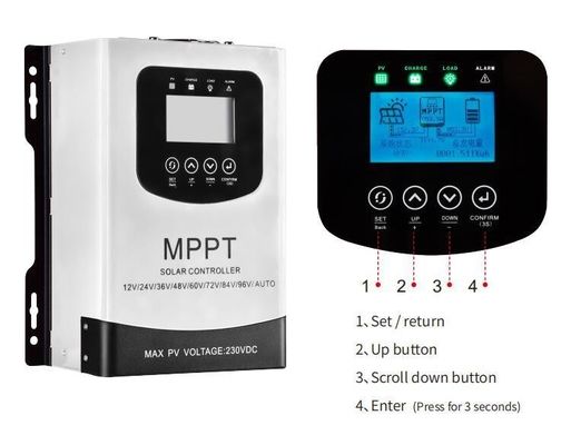 Un buen precio. 30A 40A 50A 60A MPPT Solar Charge Controller for 12V 24V 36V 48V 96V Batteries Maximum Power Tracking and Performance en línea