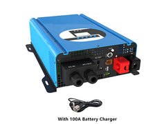 Inversor bidireccional de onda senoidal pura de 3 kW para la carga de baterías de DC12V a AC220V