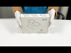 Invertidor de potencia para automóviles de 12 V a 110 V Ac doble USB 3.1 A GaN PD cargador rápido