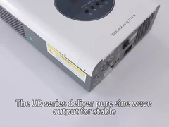3Kw 24V 110V 220V de corriente continua a corriente alterna Wifi Ups Pura onda senoidal híbrido inversor solar